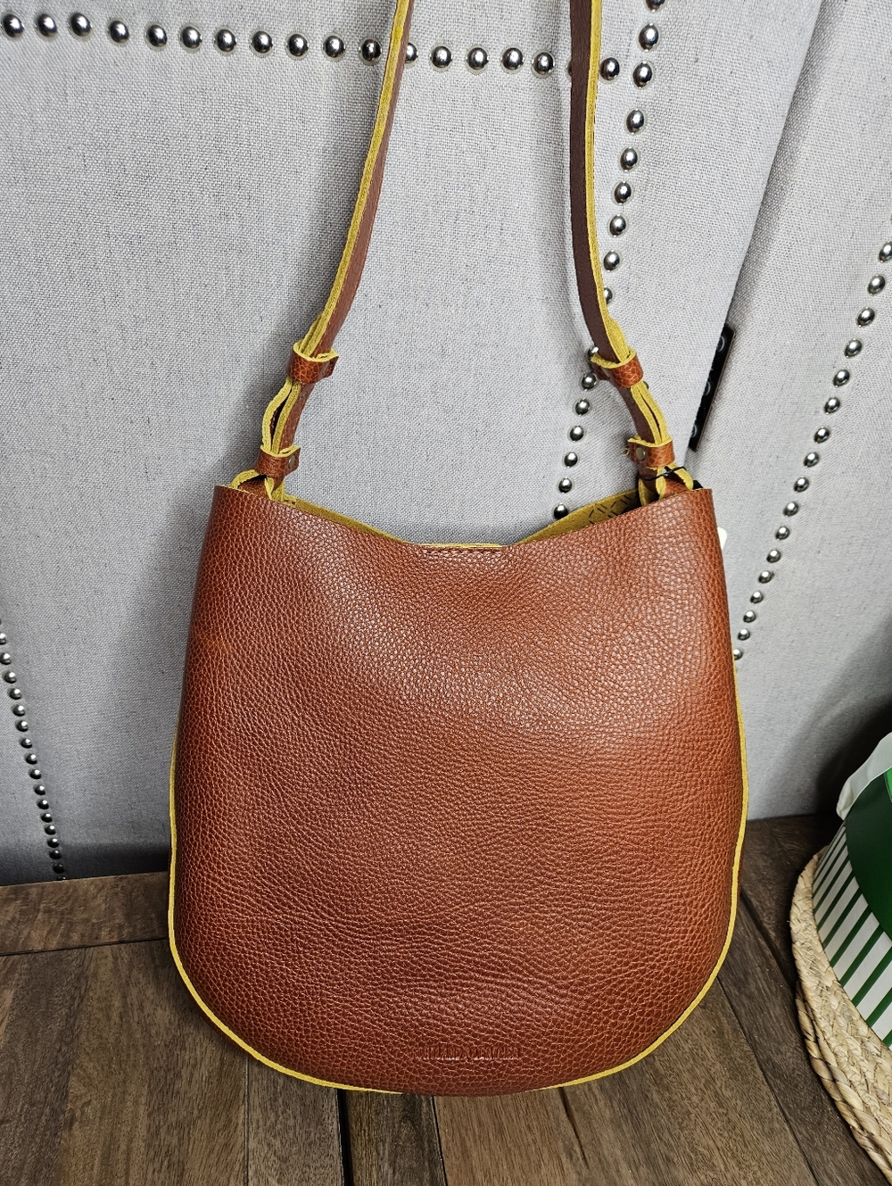 Portland Leather Goods Large Olivia Shoulder Bag Sienna Brown Olivia#1